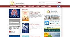 Desktop Screenshot of neumomadrid.org